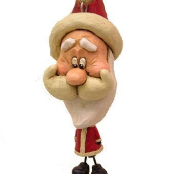 Bac 020 Santa Ornament with Smooth Beard