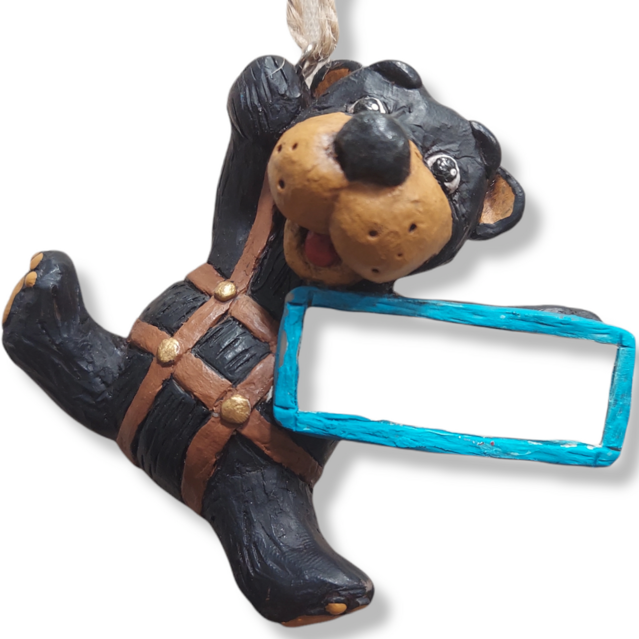 Bac 204 Zipline Bear Ornament