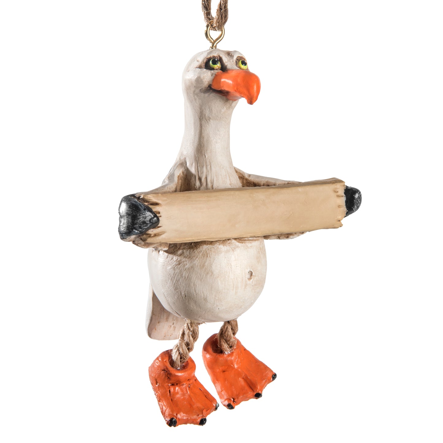 Bac 215 Seagull with Sign Ornament