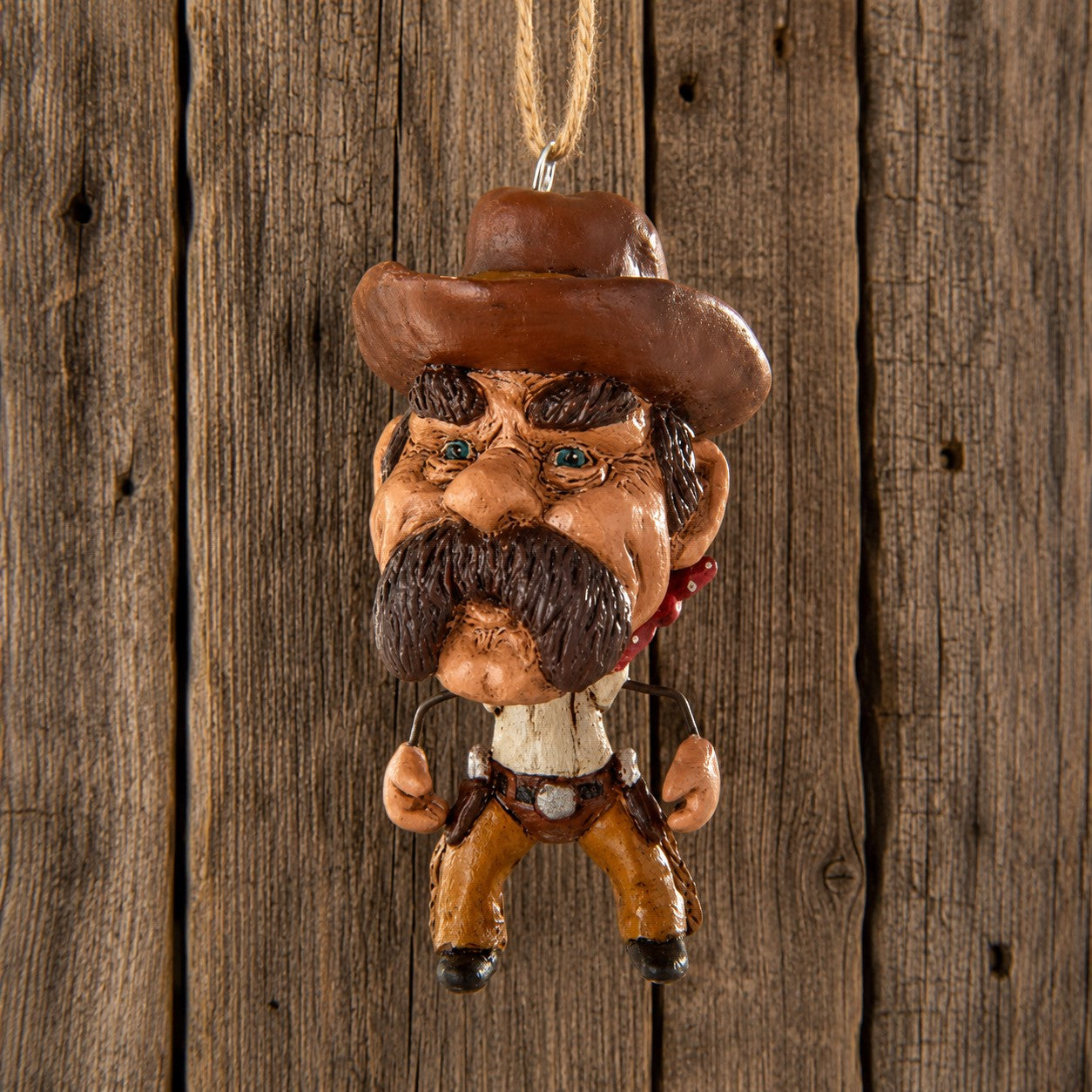 Cowboy Ornament - Western Resort & Souvenir Gift - Bac 720