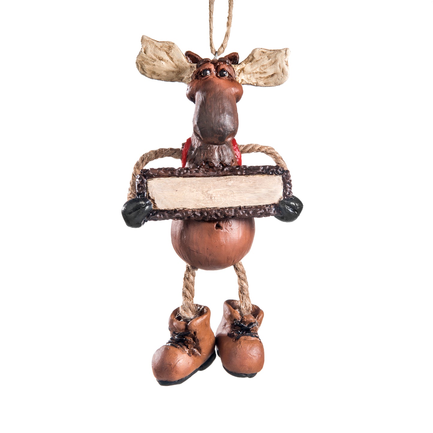 Bac 772 Hiking Moose Ornament