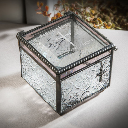 Box 631 EB801 First Communion Keepsake w/Cross Charm