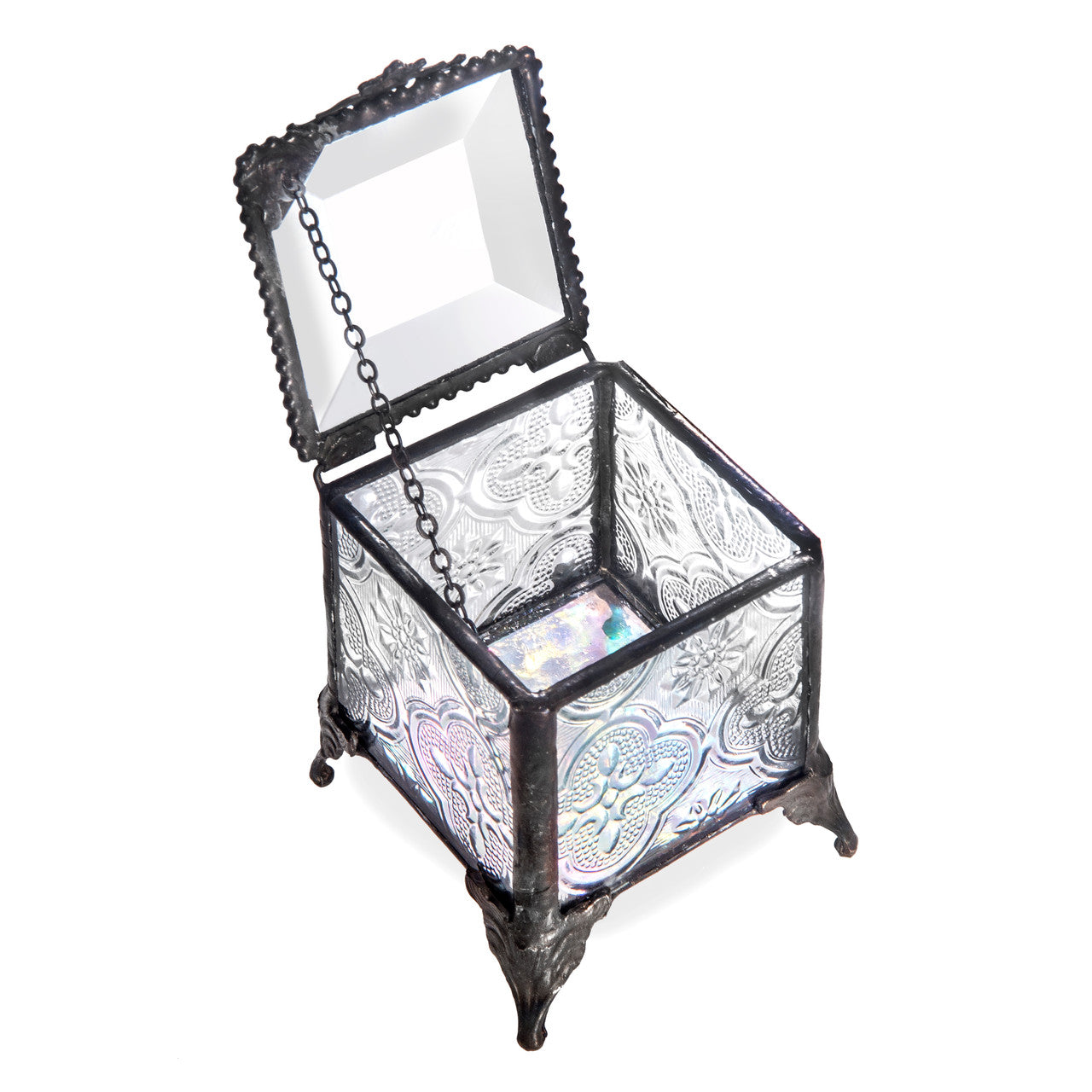 Box 153-2 Vintage Glass Box