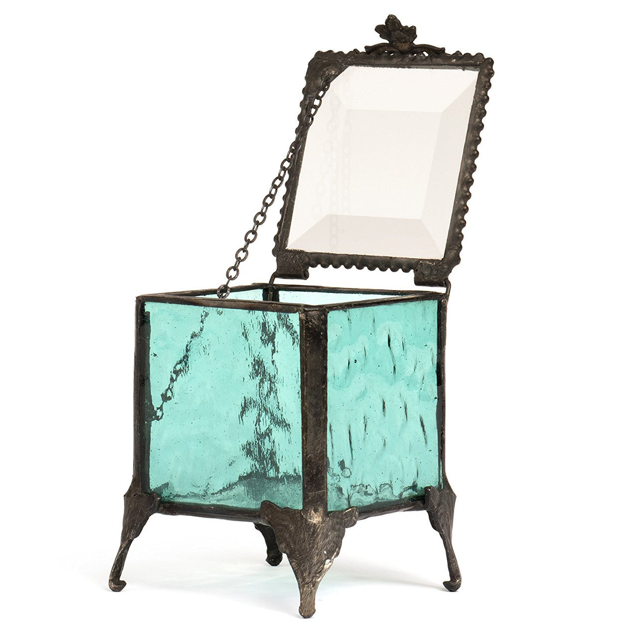 Box 153-3 Windsor Blue Glass Box