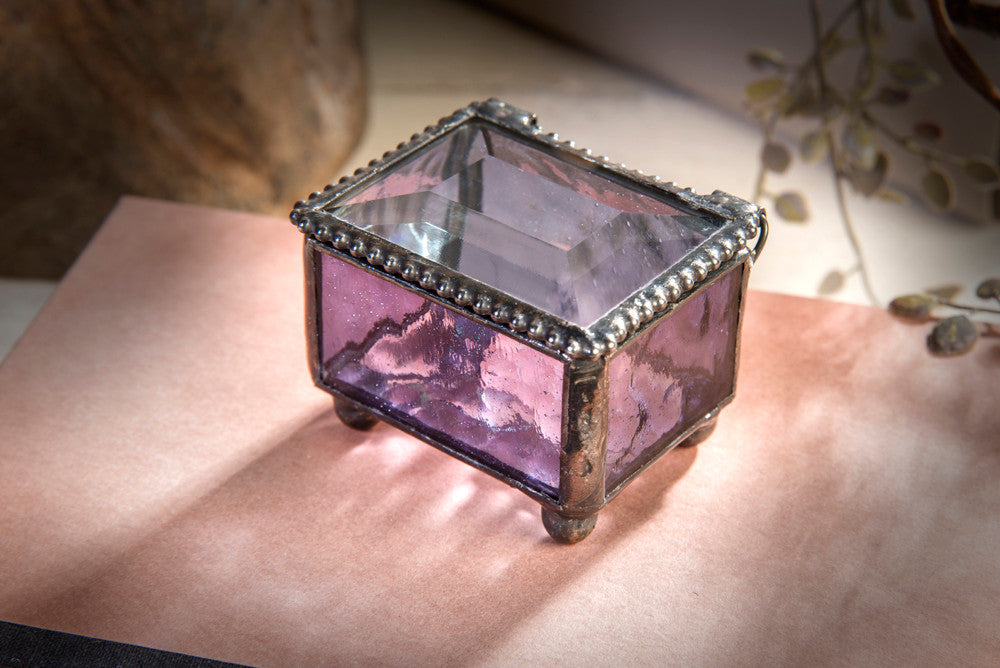 Box 325-2 Purple Glass - Mini Box