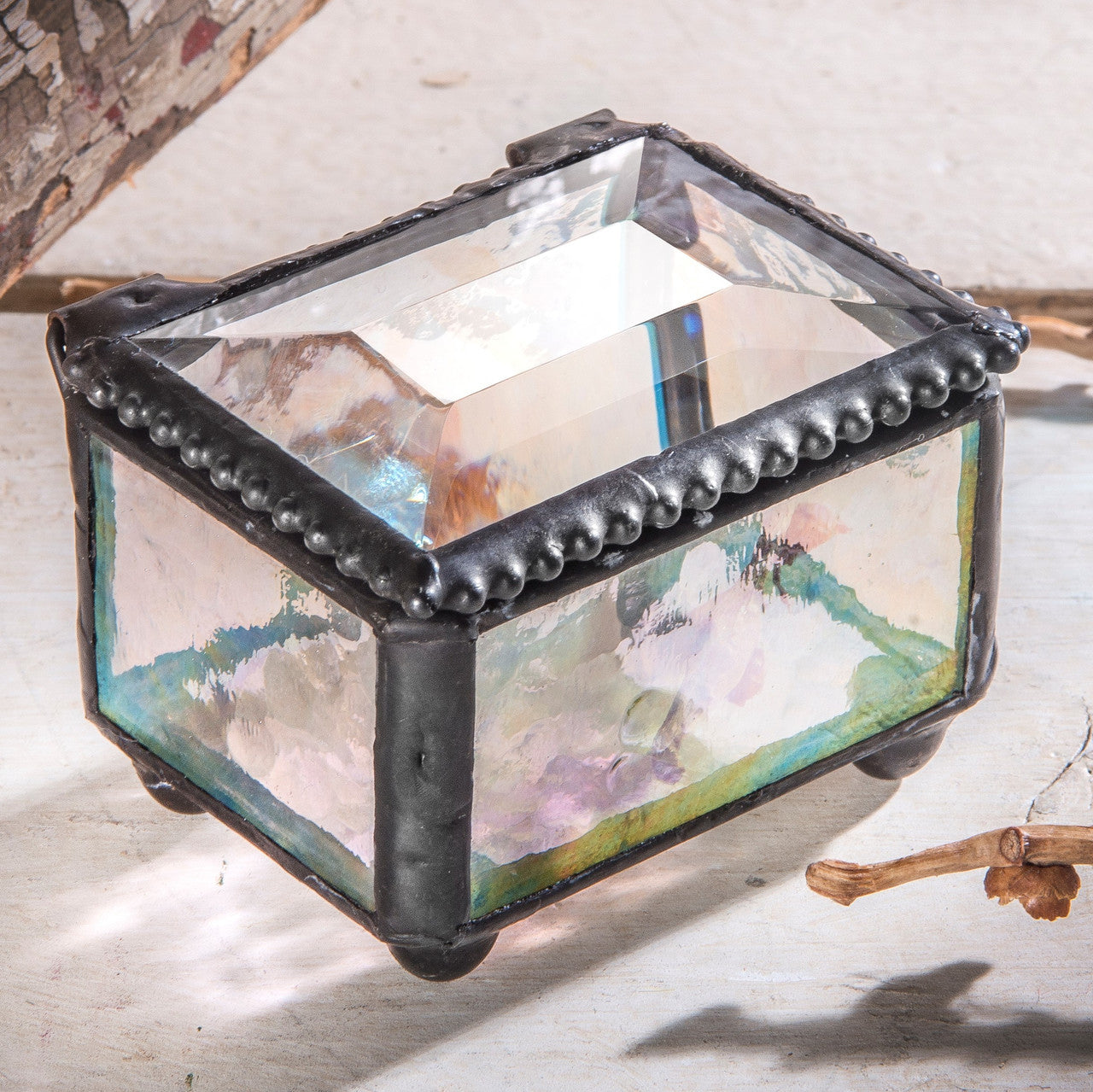 Box 325 Clear Iridescent - Mini Box