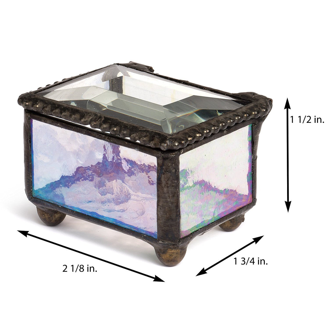 Box 325 Clear Iridescent - Mini Box