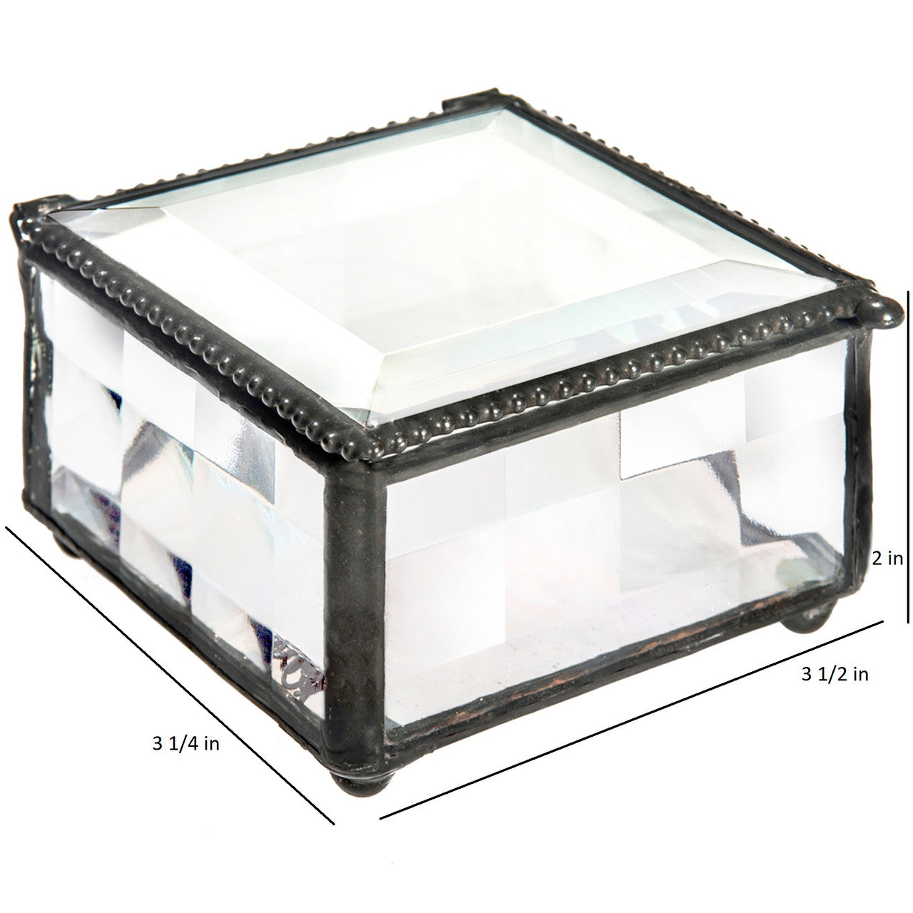 Box 333 Clear Cube Glass Box