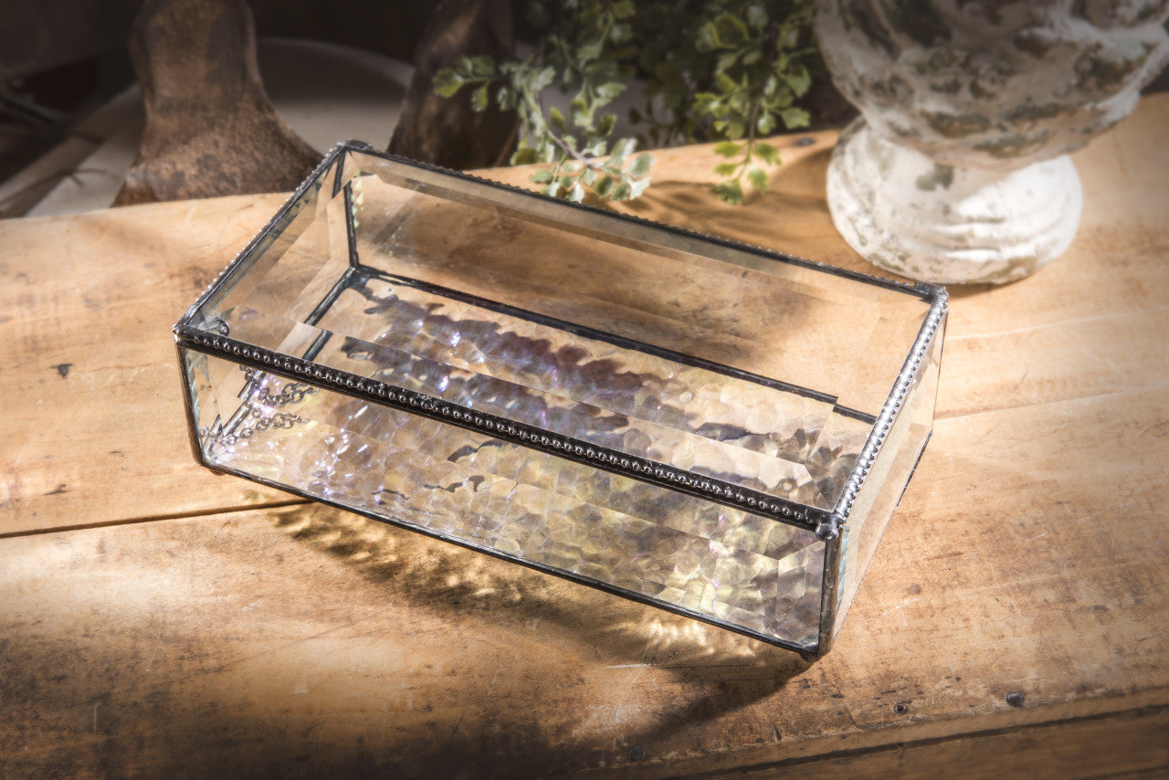 Box 830 Beveled Glass Box - Rectangular