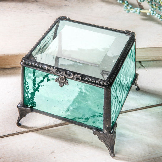 Box 910 Windsor Blue Glass Box