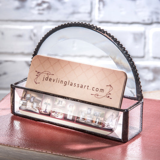 Crd 101 Beveled Glass Cardholder