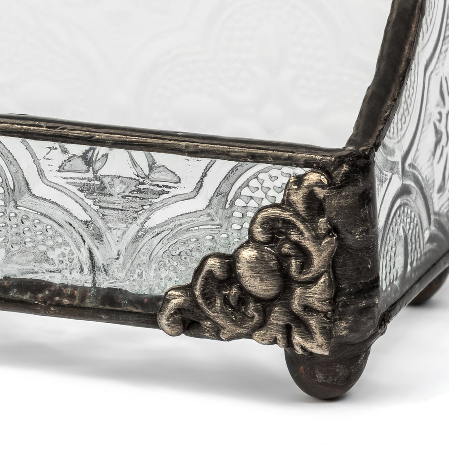 Crd 104 Vintage Glass Cardholder