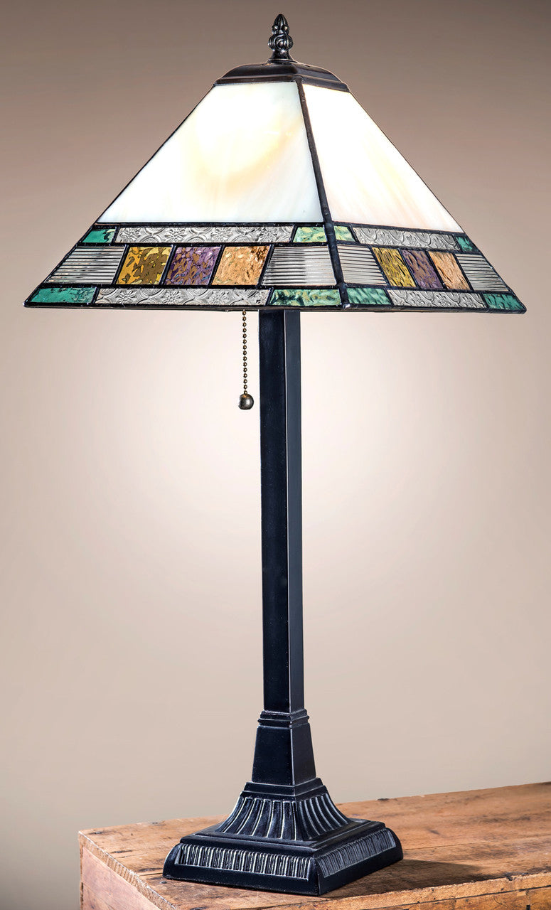 Lam 691 TB Pastel Multi Colored Mission Lamp
