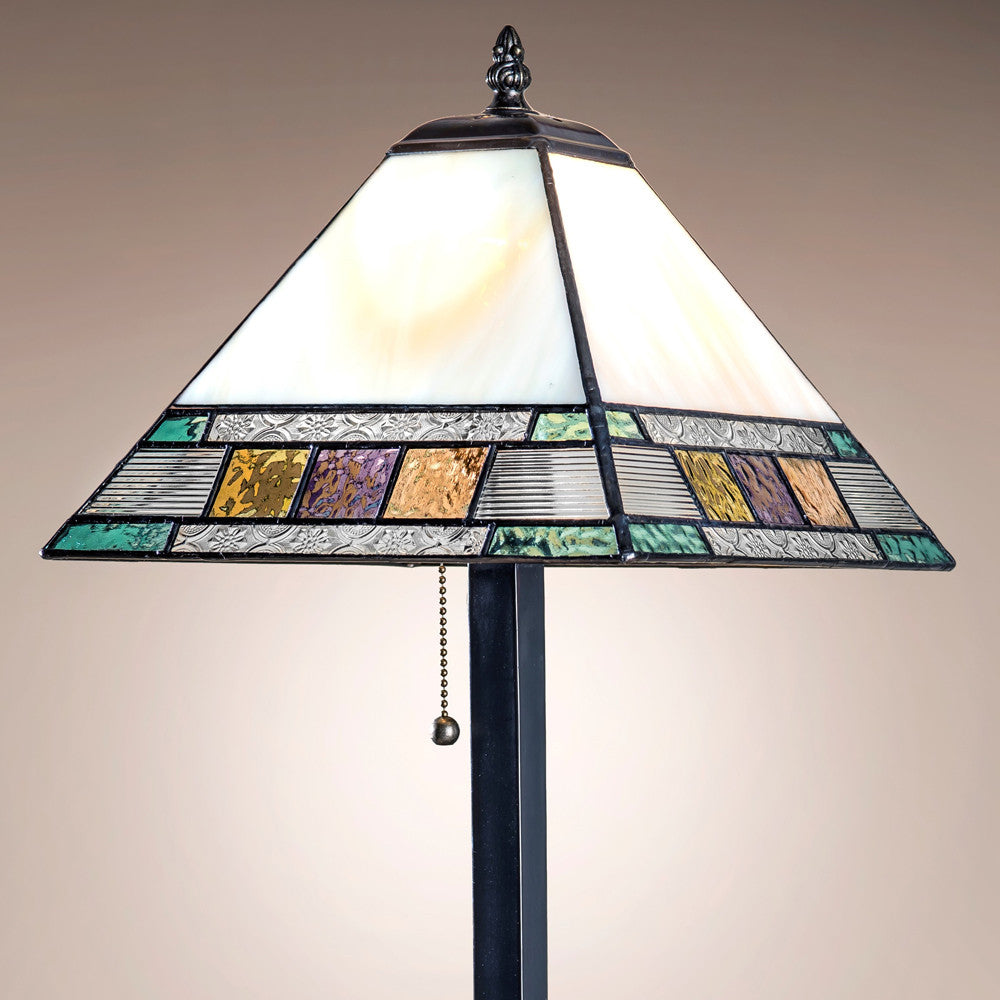 Lam 691 TB Pastel Multi Colored Mission Lamp