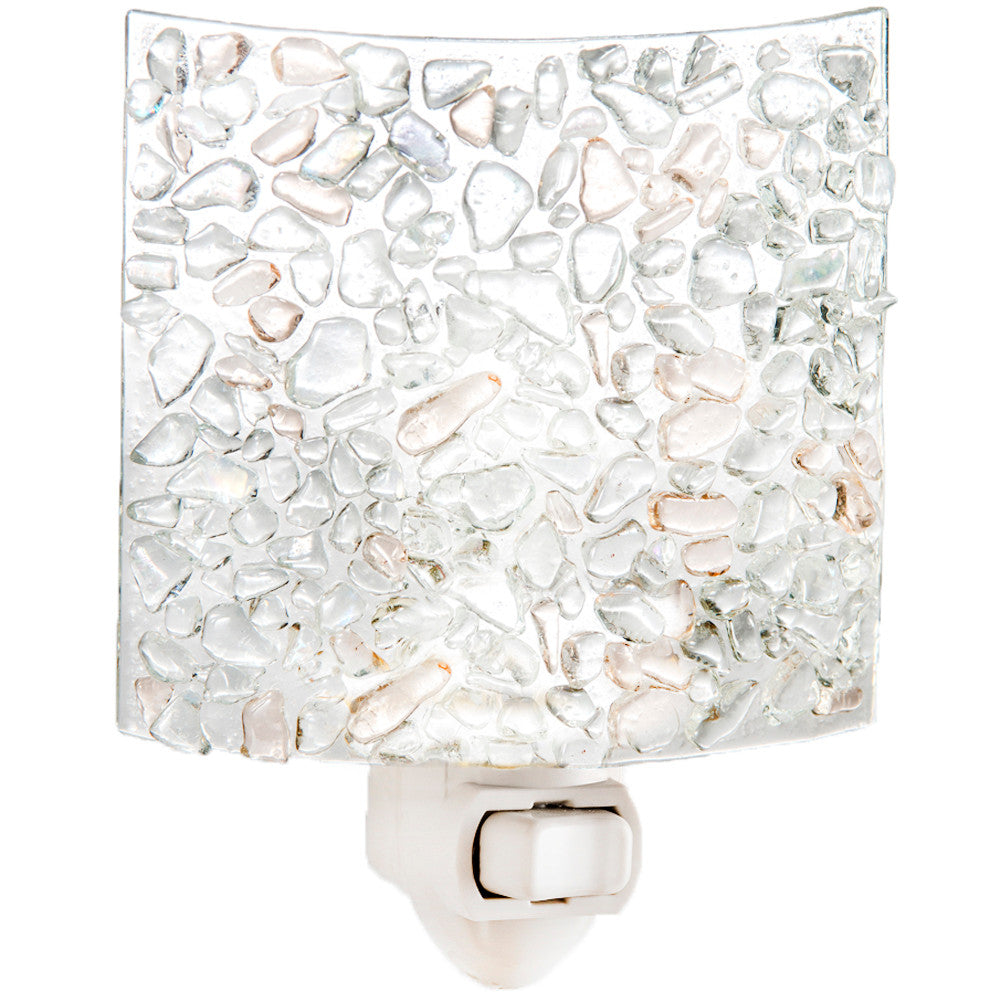 Ntl 155 Clear Fused Glass Night Light