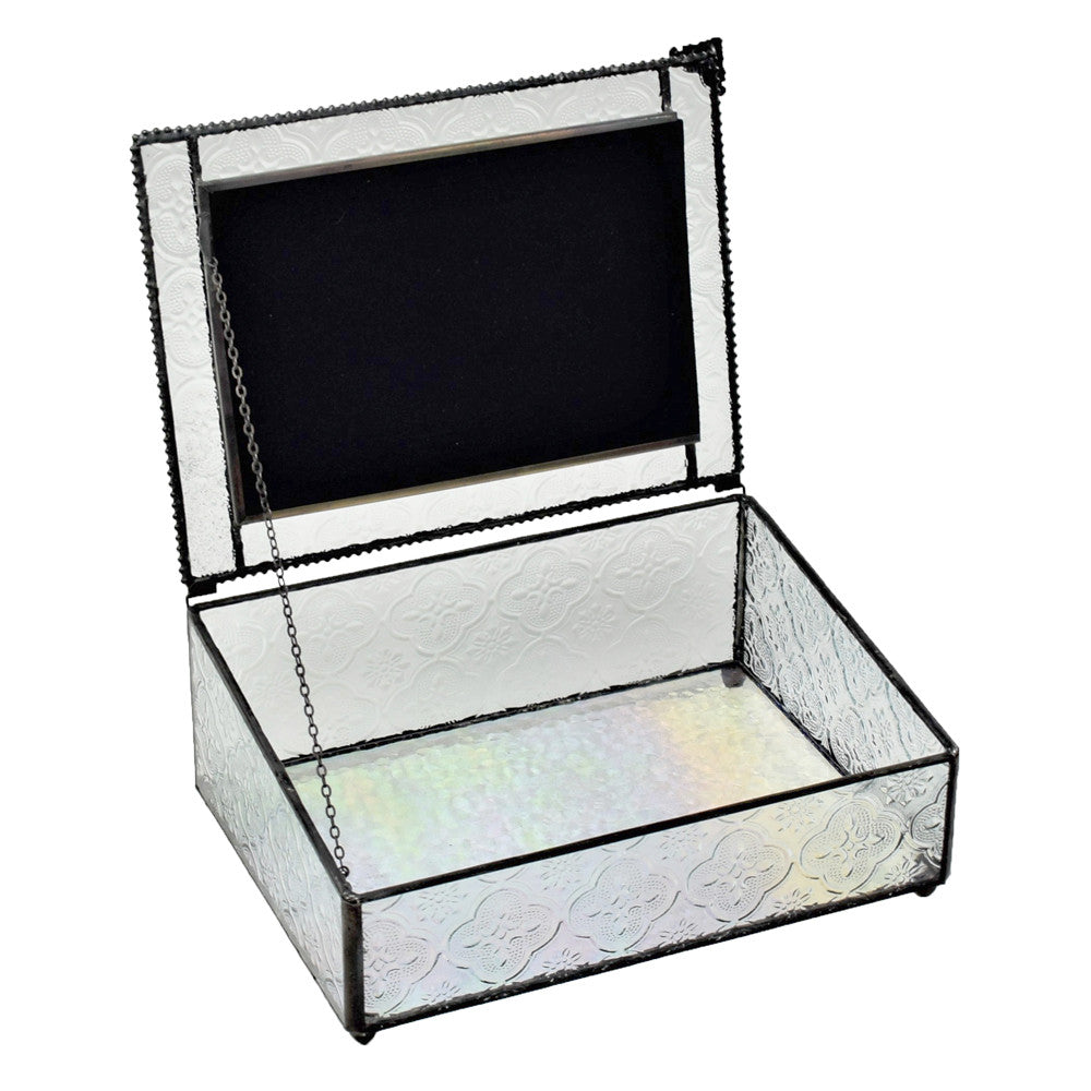 Pbox 127 Clear Vintage Glass Photo Box