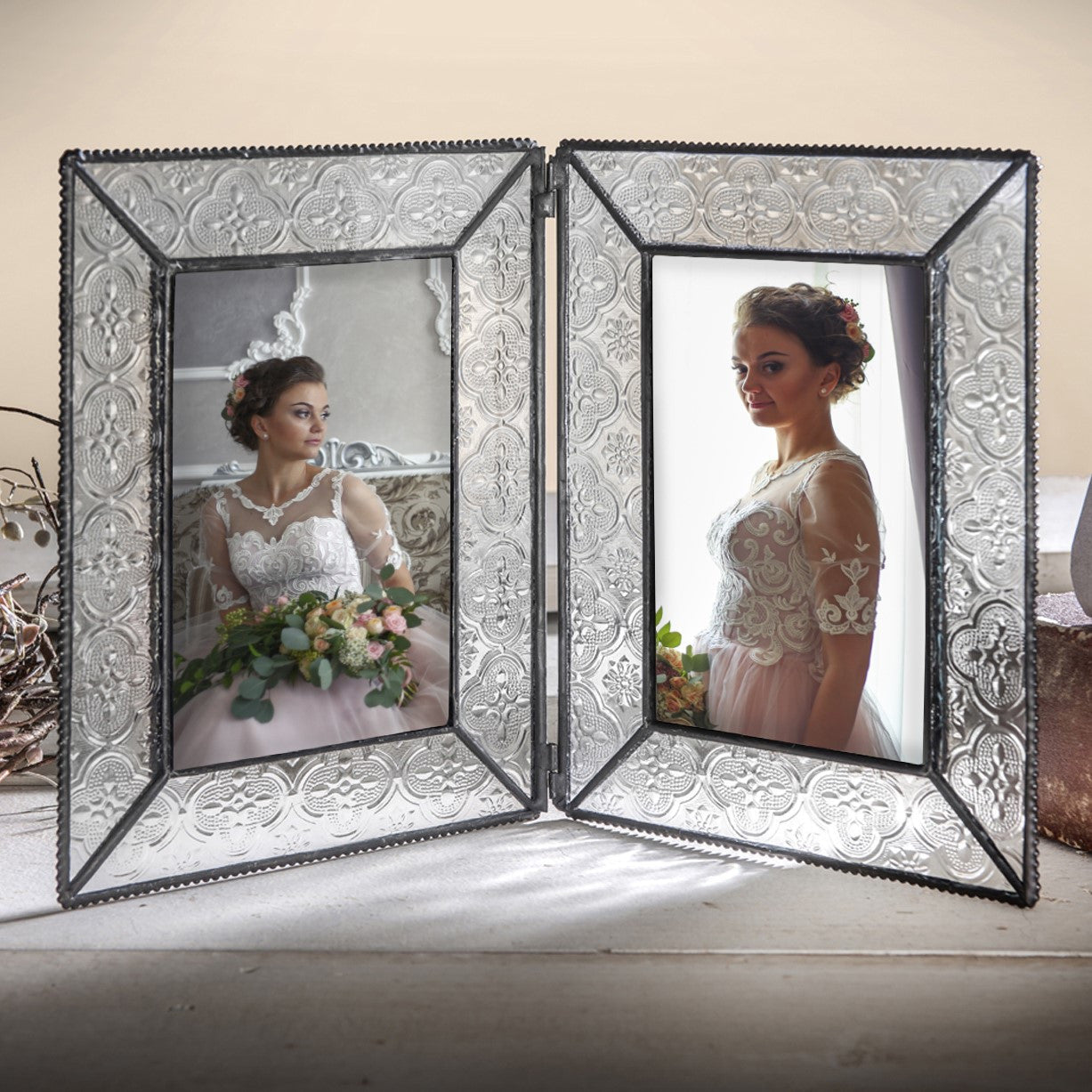 Pic 126 Vintage Glass Frame Series