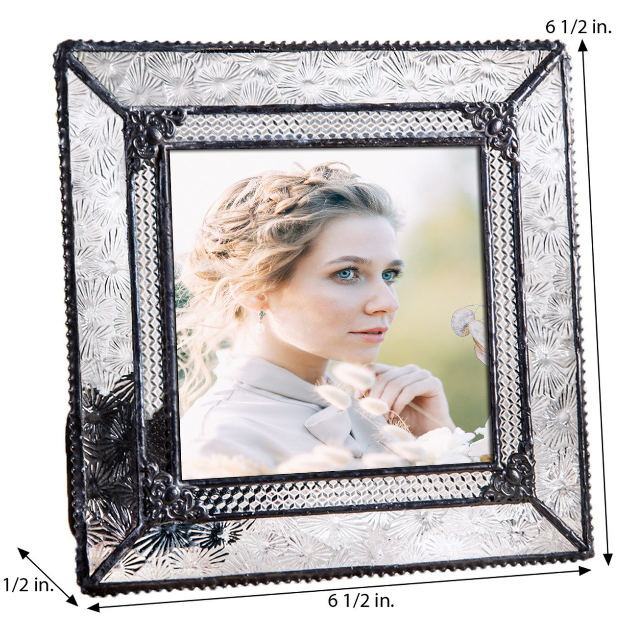 Pic 380 Florentine Vintage Glass - Easel Back Frame Series