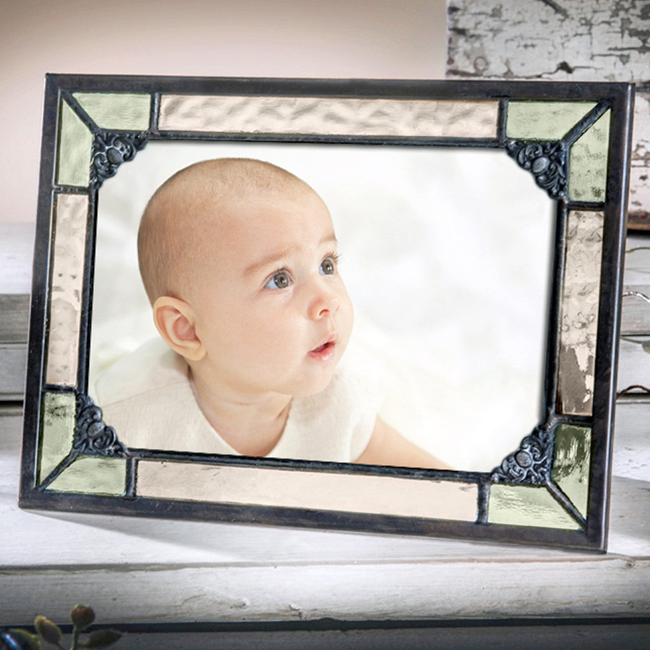 Pic 404 Antique Yellow and Green - Easel Back Frame Series