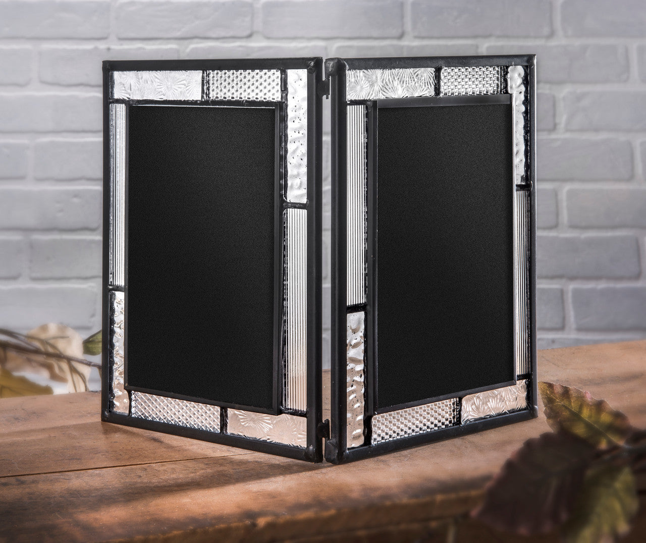 Pic 460 Clear Textured Glass - Hinged Frame Series