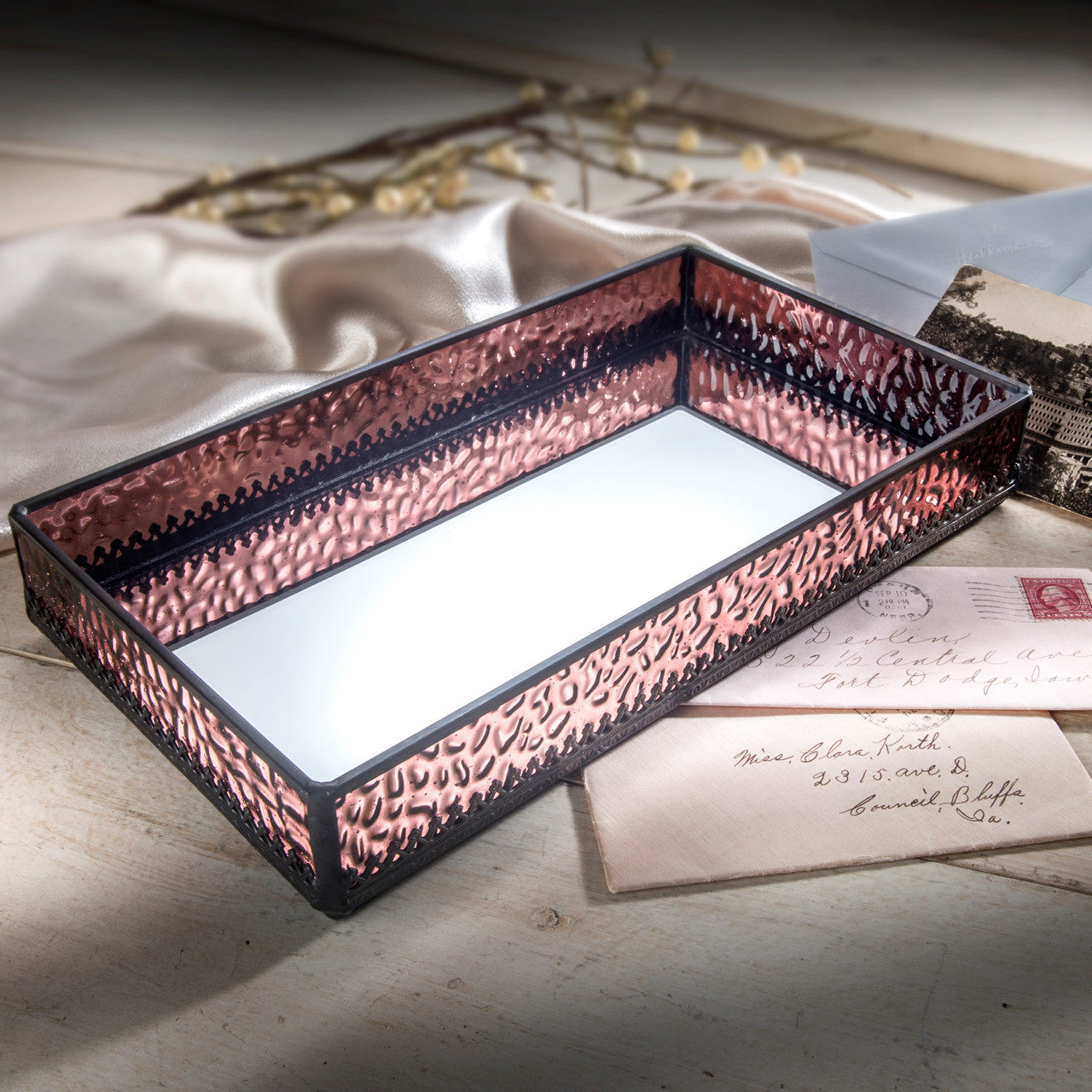 Tra 126-2 Montrose Glass Tray
