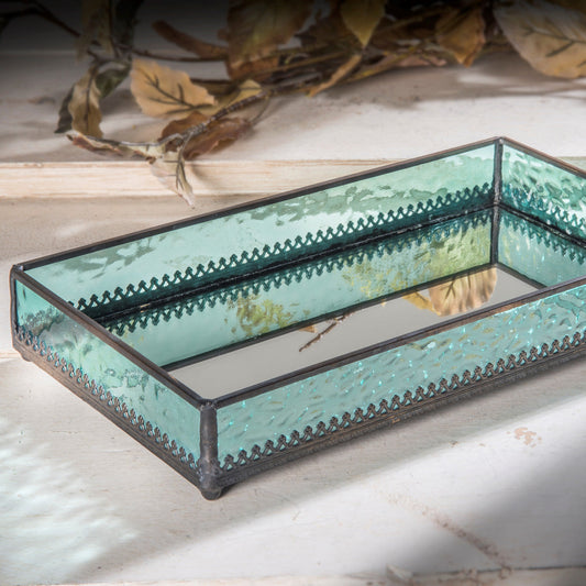 Tra 126 Windsor Blue Glass Tray