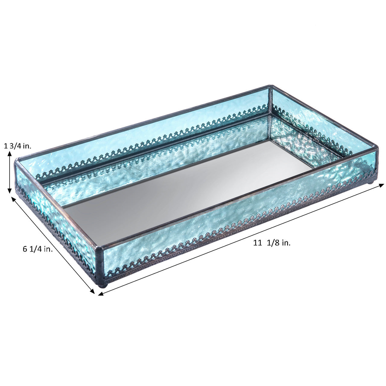 Tra 126 Windsor Blue Glass Tray
