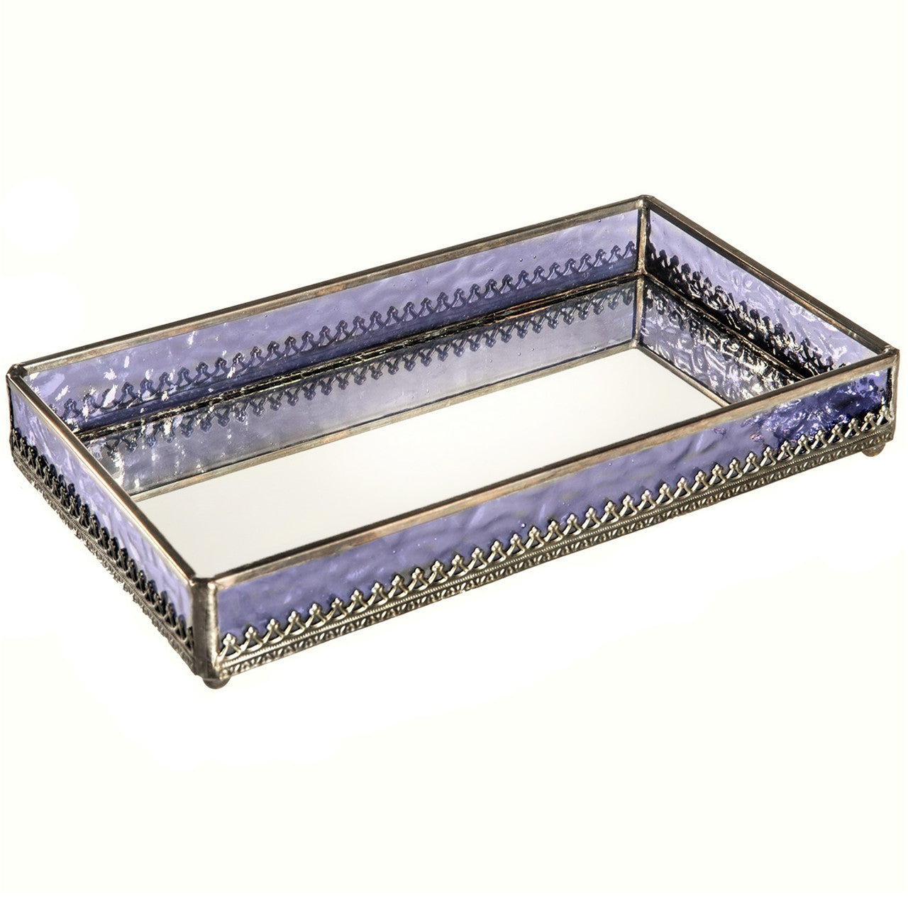 Tra 127 Purple Glass Tray