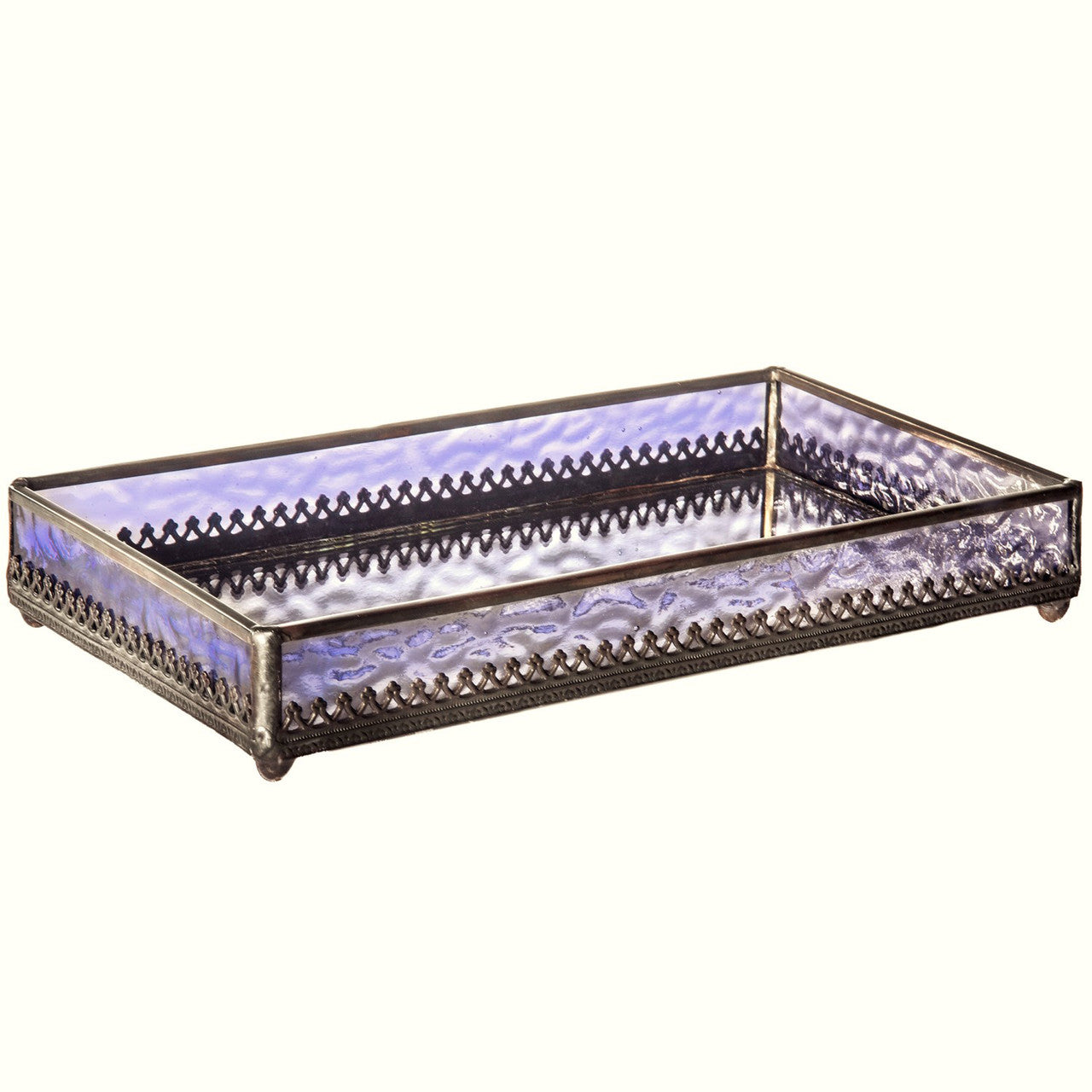 Tra 127 Purple Glass Tray