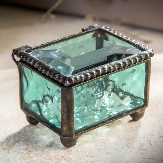 Box 325-3 Windsor Blue Glass - Mini Box