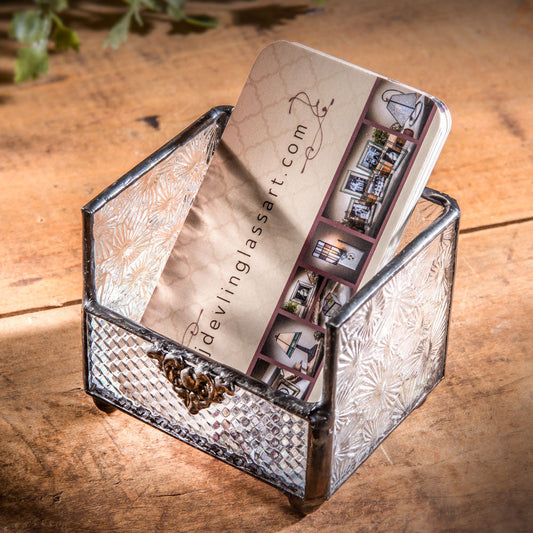 Crd 105 Vertical Glass Cardholder