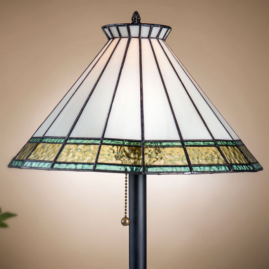 Lam 654-2 TB Pale Sage, Windsor Blue Accents with Ivory and  Crown Top