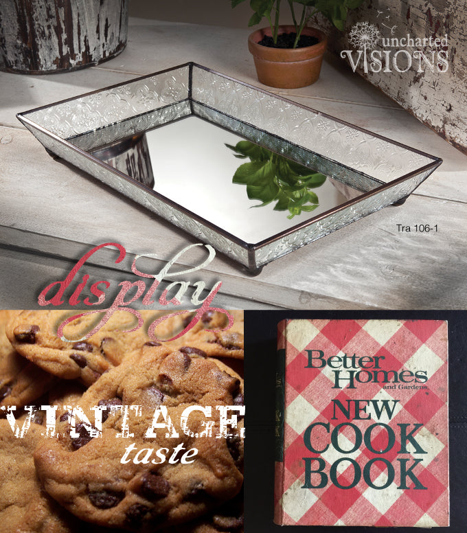 The Perfect Cookie Experience: A Vintage Cookie Recipe and J. Devlin Glass Tray