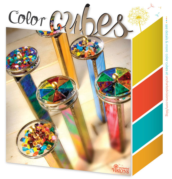 Color Cubes: Kaleidoscope Color Palette Inspiration