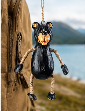 Black Bear Ornament for Lodge & Cabin Décor Bac 013
