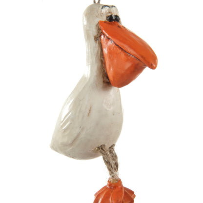 Pelican Ornament - Coastal Beach Decor - Bac 042