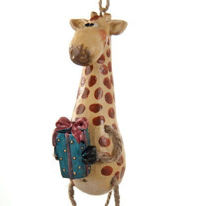 Bac 109 Giraffe with Gift Ornament Set of 3
