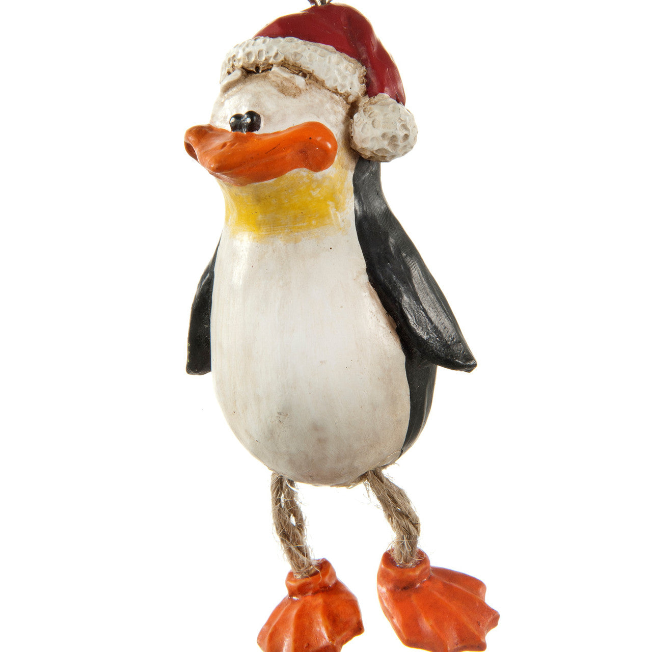 Bac 113 Penguin Ornament with Santa Hat Set of 3