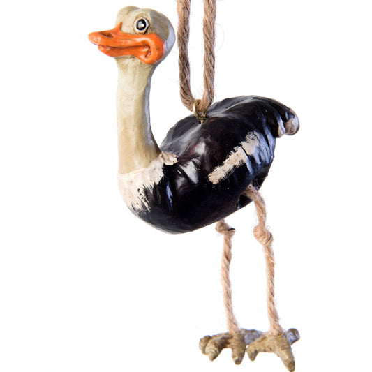 Bac 139 Ostrich Ornament Set of 3