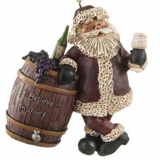 Bac 709 Santa w/Wine Barrel