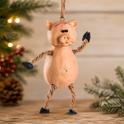 Pig Ornament - Farm Country Gift | BAC 001