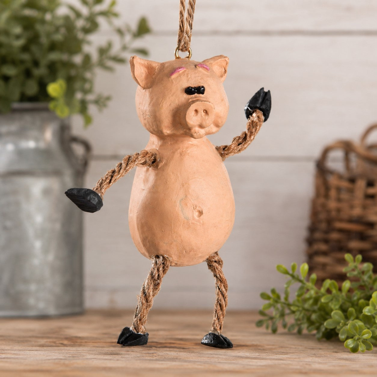 Pig Ornament - Farm Country Gift | BAC 001