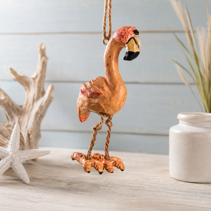 Flamingo Ornament - Birds Coastal & Zoo - BAC 008