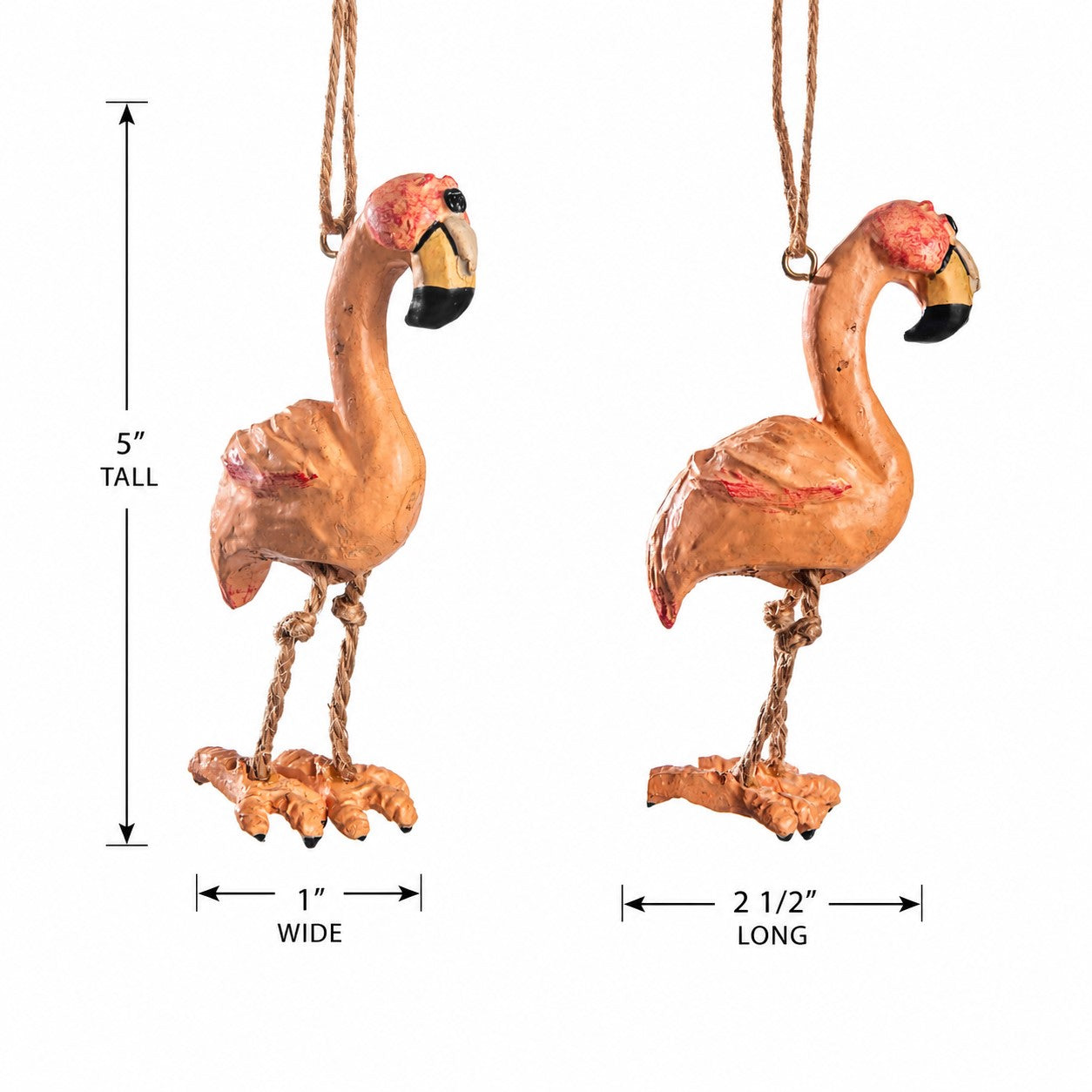 Flamingo Ornament - Birds Coastal & Zoo - BAC 008