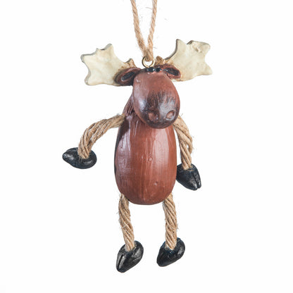 Dangly Moose Ornament - Northwoods Wildlife - BAC 009