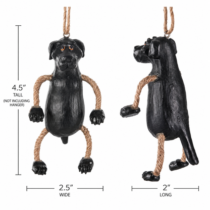 Bac 011 Black Lab Ornament