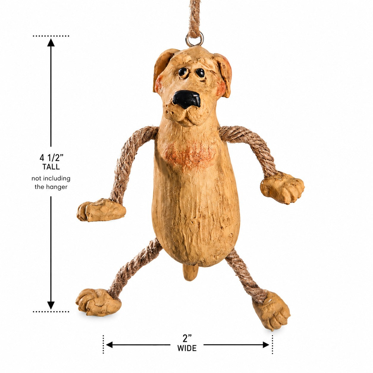 Yellow Lab Ornament - Dog Lover Gift - Bert Anderson BAC 012