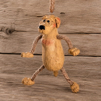 Yellow Lab Ornament - Dog Lover Gift - Bert Anderson BAC 012