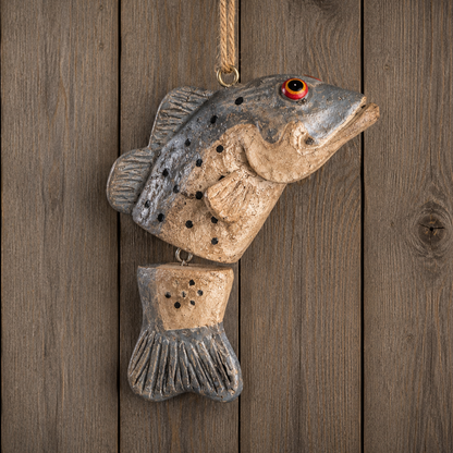 Bass Fishing Ornament - Bert Anderson - BAC 015