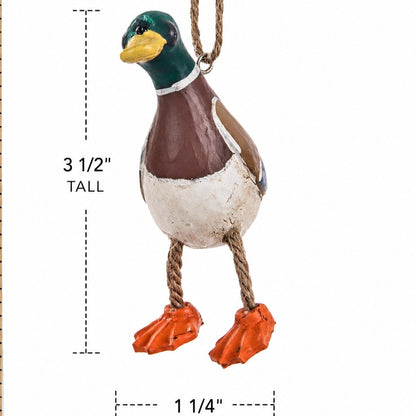 Mallard Duck Ornament - Waterfowl Birds - Bac 016